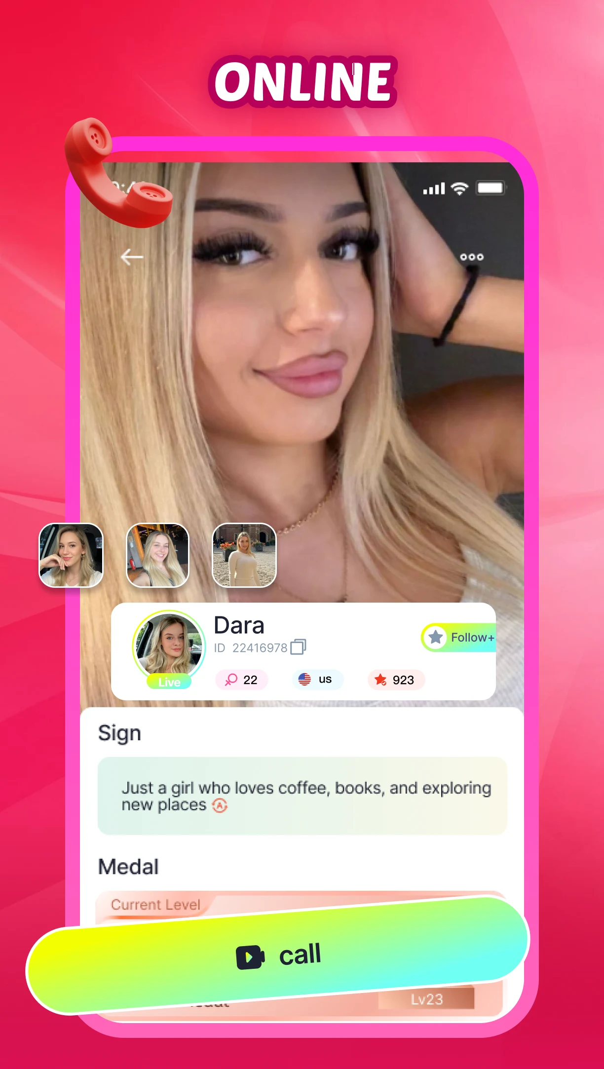 Soulra - Voice & Video Chat screenshot